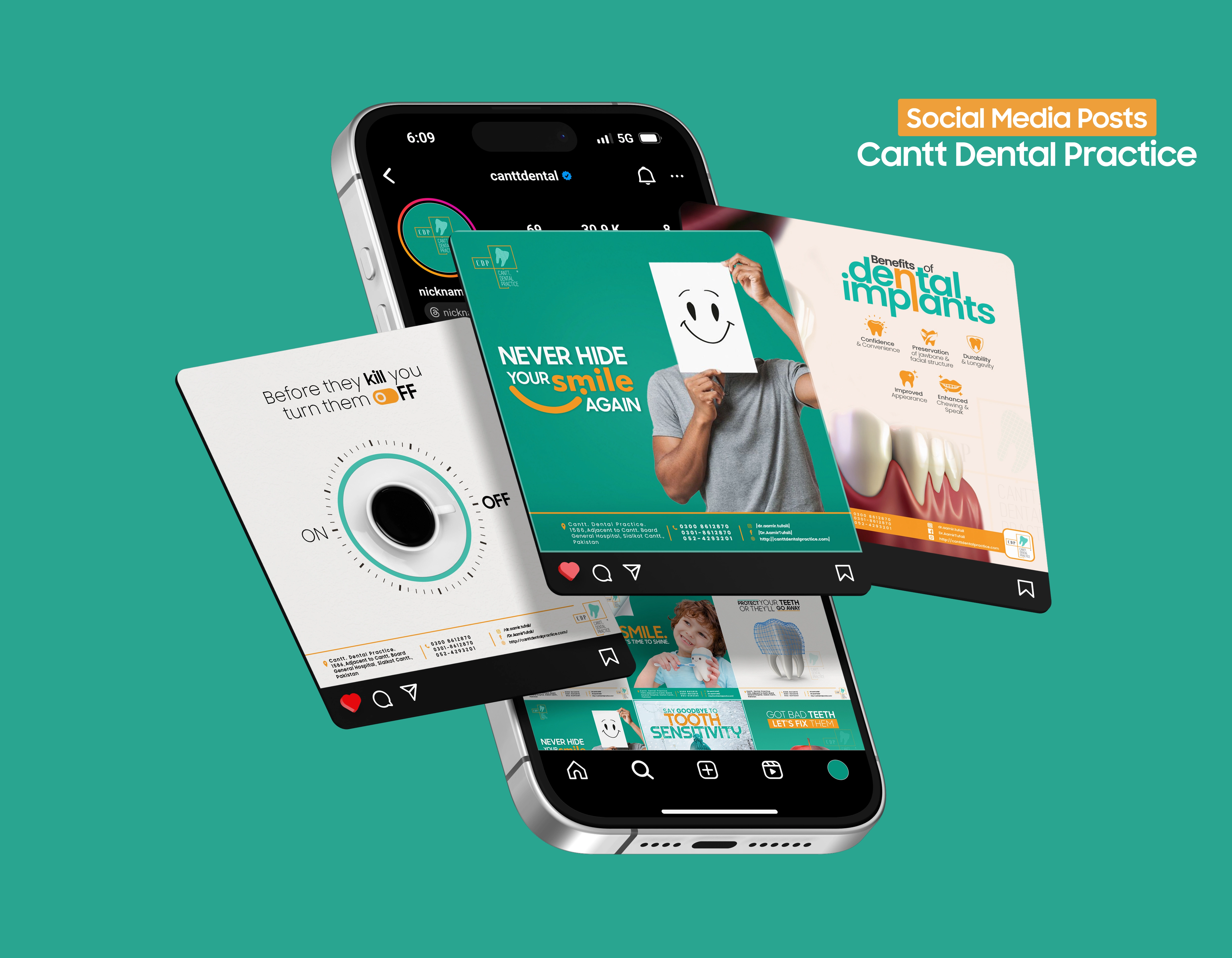 Dental Clinic Social Media